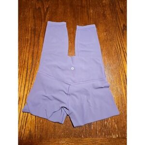 Lululemon‎ Leggings Women 6    Small Cropped Purple Pant *paint Stain* (L40)